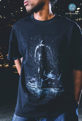 US Soccer | DC Bane Garment Dyed Heavyweight T-Shirt - Black
