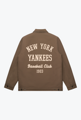 New York Yankees Work Jacket - Walnut