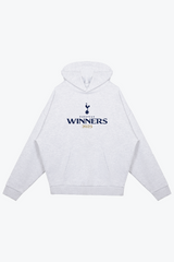 Tottenham Hotspur FC Europa League Champions Heavyweight Hoodie - Ash