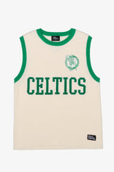 Boston Celtics Knit Tank - Ivory
