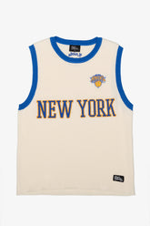 New York Knicks Knit Tank - Ivory