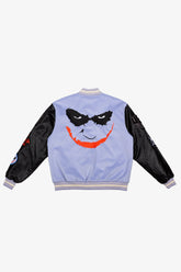 US Soccer | DC Joker Nylon Varsity Jacket - Purple