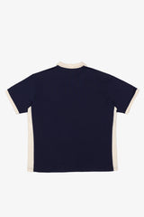 Los Angeles Galaxy Colour Block Polo - Navy / Ivory