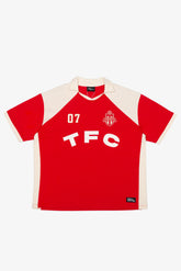 Toronto FC Colour Block Polo - Red / Ivory
