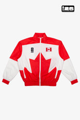 FIFA World Cup 2026⢠Canada Nylon Windbreaker - White / Red
