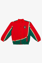 Portugal Windbreaker Jacket - Red / Green