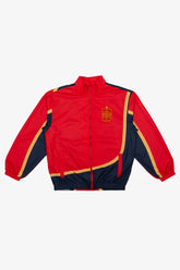 Spain Windbreaker Jacket - Red / Blue