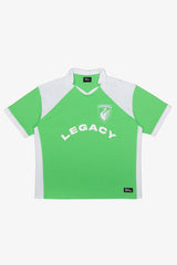 Boston Legacy FC Color Block Polo - White / Green