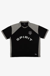 Washington Spirit Color Block Polo - Grey / Black