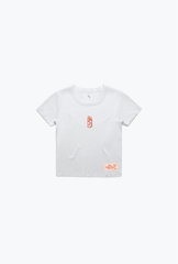 Canadian Caesar Club Baby Tee - White