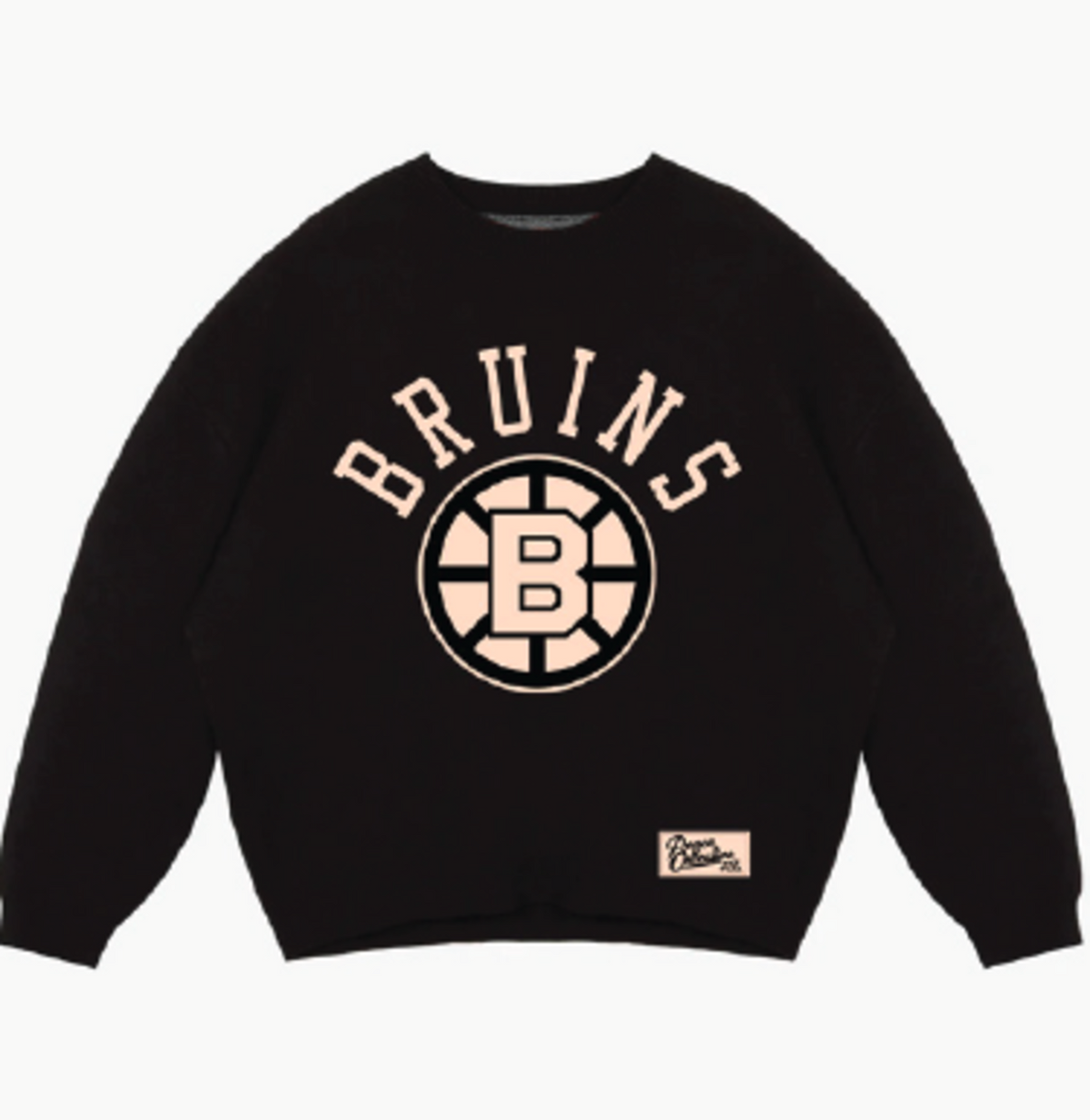 Boston Bruins Knit Sweater - Black