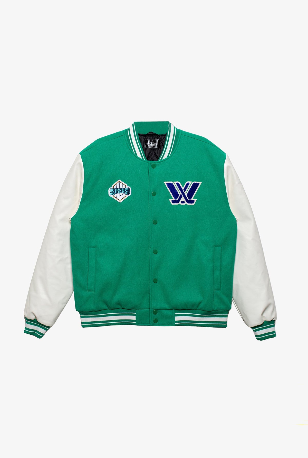 New York Sirens Letterman Jacket - Teal