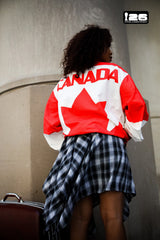 FIFA World Cup 2026â¢ Canada Nylon Windbreaker - White / Red