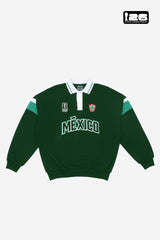 FIFA World Cup 2026â¢ Mexico Oversized Rugby - Dark Green / Light Green