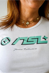 NSL Baby Tee - White