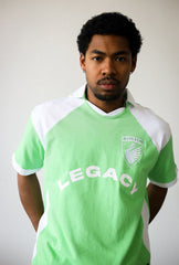 Boston Legacy FC Color Block Polo - White / Green