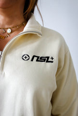 NSL Quarter Zip - Ivory