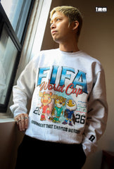 FIFA World Cup 2026â¢ Mascots Crewneck - Ash