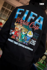 FIFA World Cup 2026â¢ Mascots Oversized Hoodie - Black