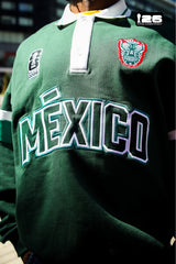 FIFA World Cup 2026â¢ Mexico Oversized Rugby - Dark Green / Light Green