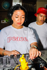 Peace Basics Cropped T-Shirt - White