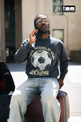 FIFA World Cup 2026â¢ FIFA World Tour Pigment Dye Crewneck - Black