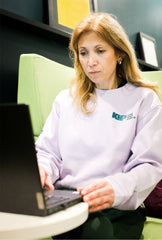 Kids Help Phone Help Means Everything Crewneck - Lavender