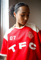 Toronto FC Colour Block Polo - Red / Ivory