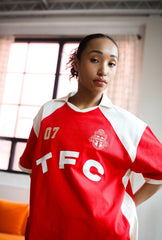 Toronto FC Colour Block Polo - Red / Ivory