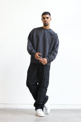 Peace Basics SuperHeavyâ¢ï¸ Crewneck - Black