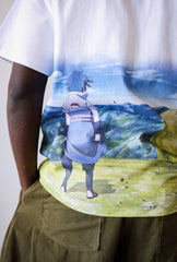 P/C x Naruto Valley of the End Heavyweight T-Shirt - White