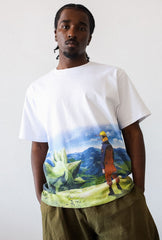 P/C x Naruto Valley of the End Heavyweight T-Shirt - White