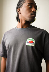 Jasper National Park Heavyweight Garment Dyed T-Shirt - Black