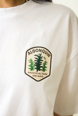 Algonquin Provincial Park Heavyweight T-Shirt - White