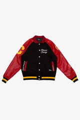 Ottawa Charge Women's Cropped Varsity Jacket - Red
