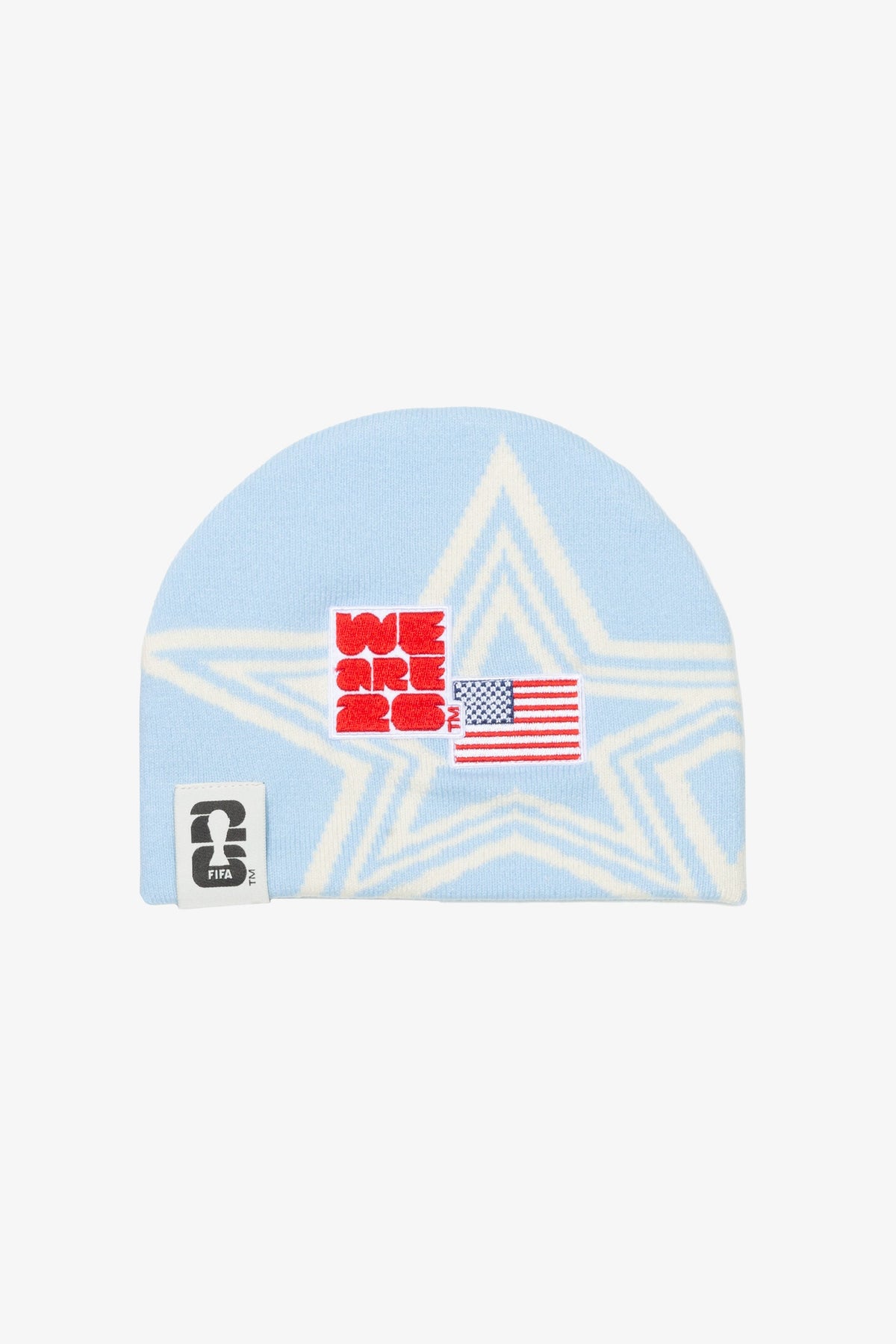 FIFA World Cup 2026â¢ USA Beanie - White / Blue