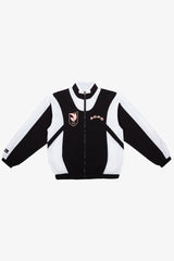 Angel City FC Colour Block Track Jacket - Off Black / White