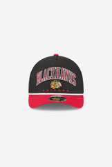 Chicago Blackhawks 9FORTY M-Crown Cap - Black