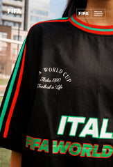 FIFA World Cup 1990â¢ Italy Boxy T-Shirt - Black