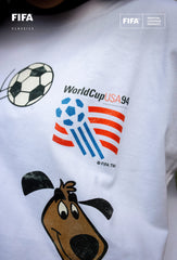 FIFA World Cupâ¢ 1994 USA Mascot Heavyweight T-Shirt - White