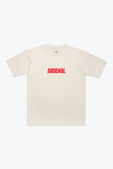 Arsenal F.C. Heavyweight T-Shirt - Ivory