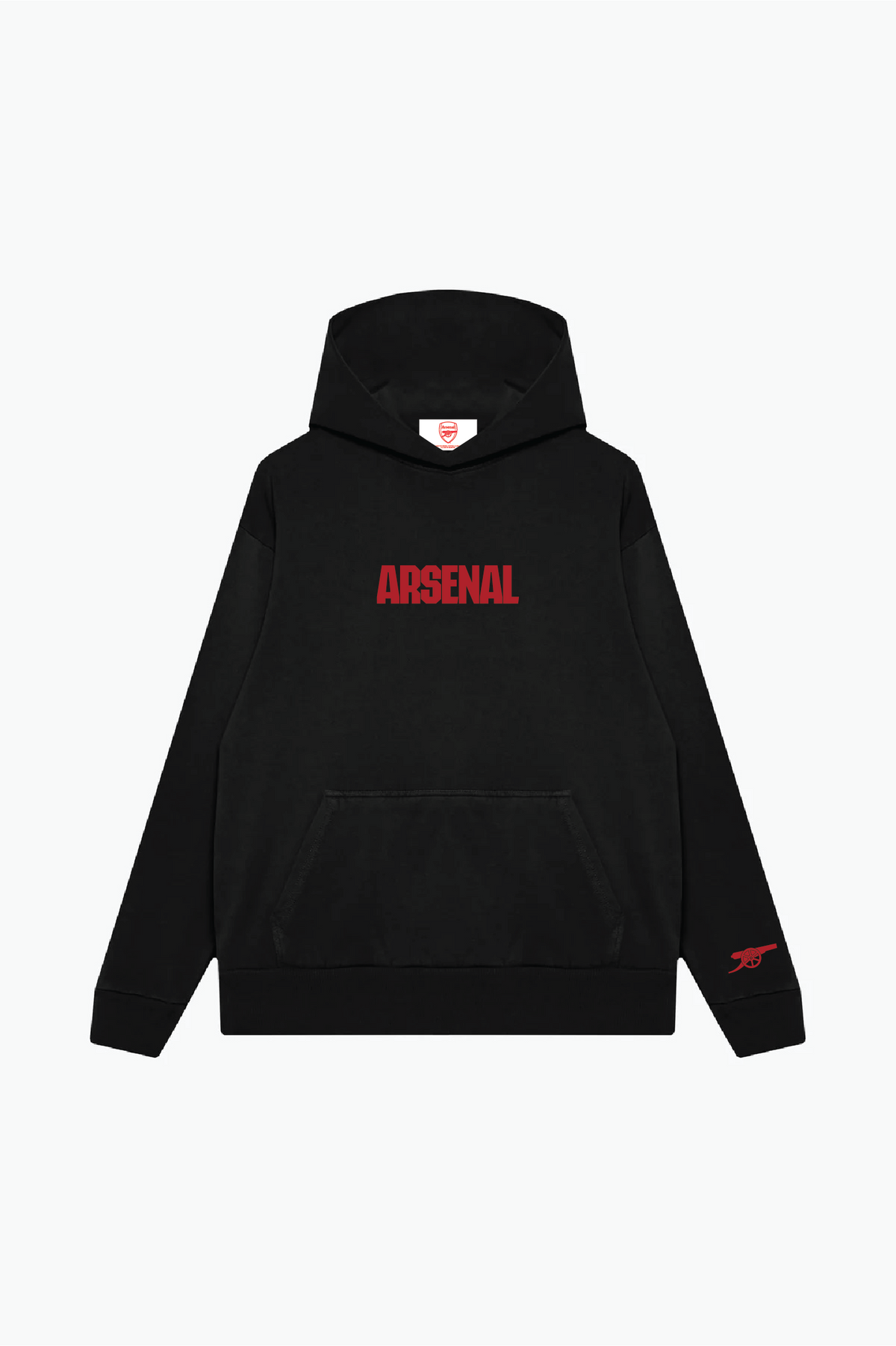 Arsenal F.C. Heavyweight Hoodie - Black