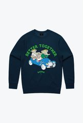 P/C x Babar Crewneck - Navy