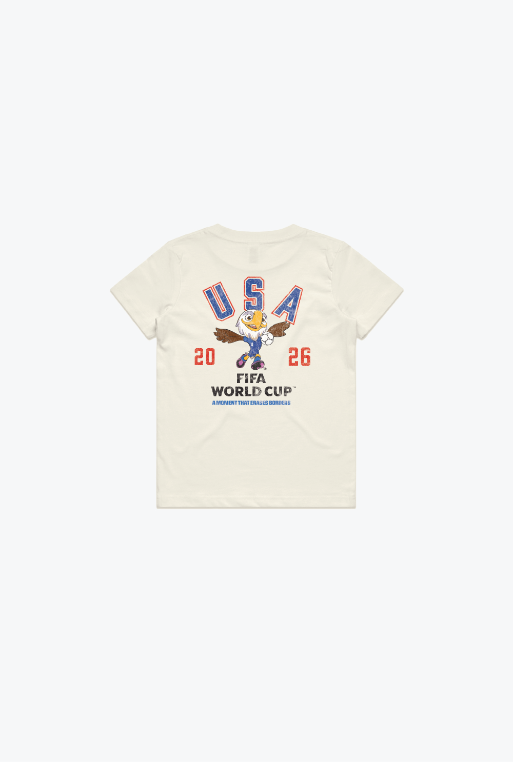 FIFA World Cup 2026â¢ USA Mascot Youth T-Shirt - Ivory
