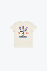 FIFA World Cup 2026â¢ USA Mascot Youth T-Shirt - Ivory