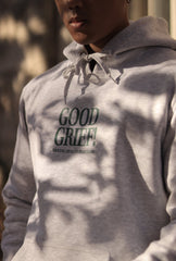 Peanuts Mental Health is Health Good Grief! Hoodie - Ash Grey