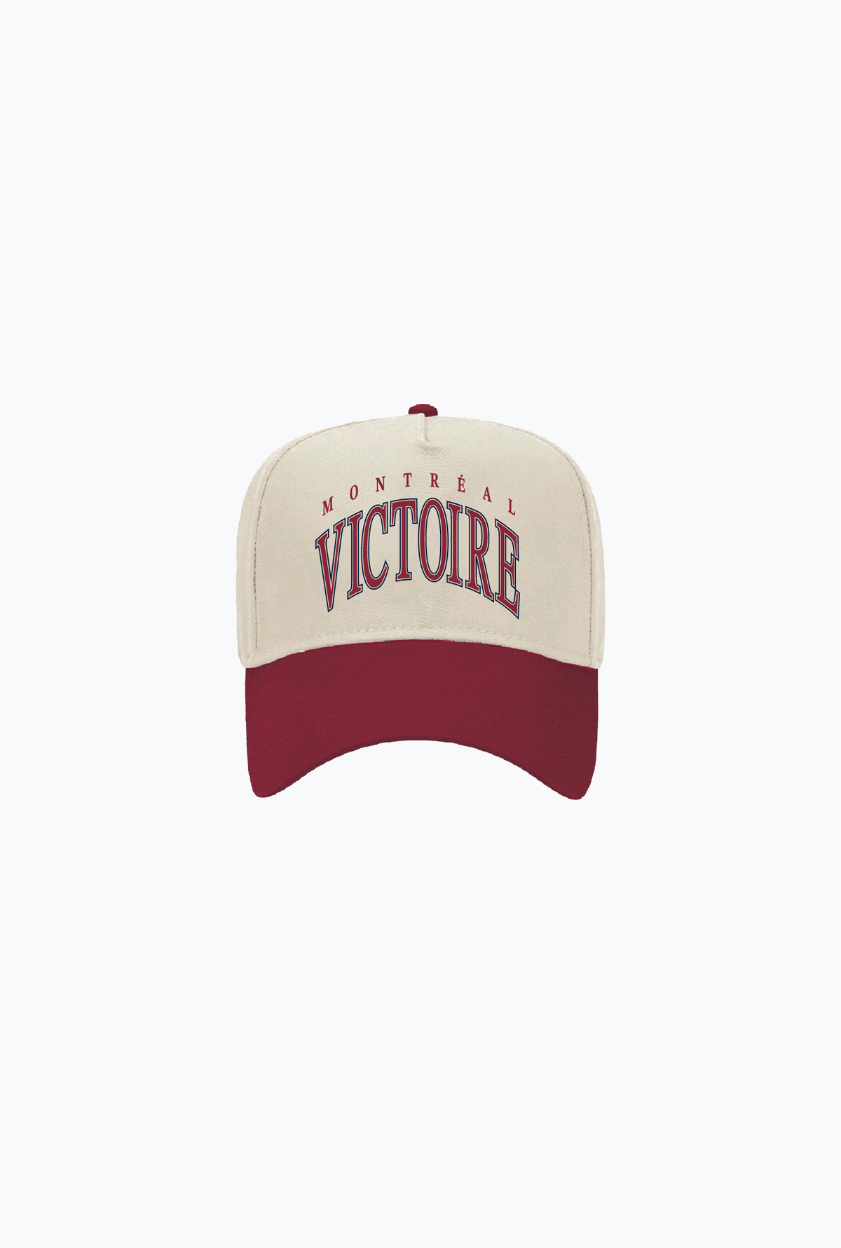 MontrÃ©al Victoire A-Frame Cap - Maroon / Ivory