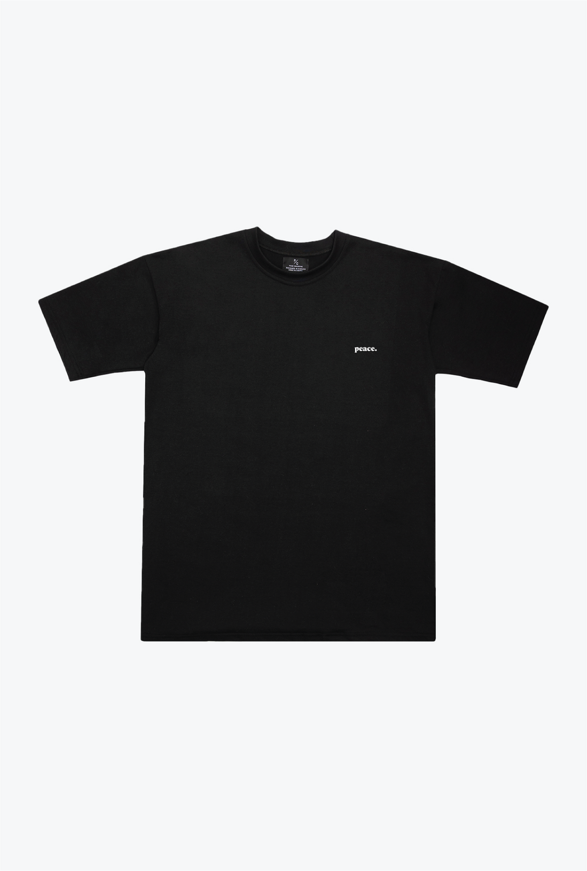 Peace Basics Heavyweight T-Shirt - Black