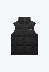 Peace Basics Puffer Vest - Black