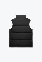 Peace Basics Puffer Vest - Black